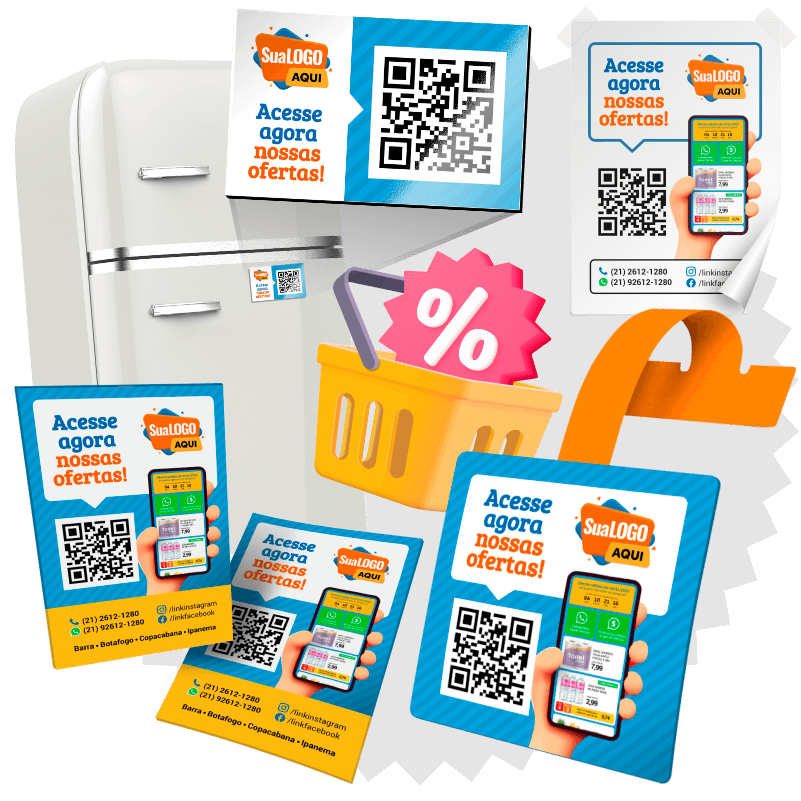 encarte-promocional-digital-supermercado-qr-code